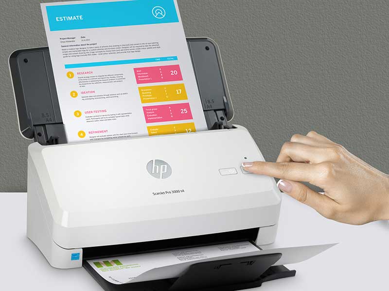 HP ScanJet Pro 3000 s4 Sheet-feed Scanner - Shop HP.com Hong Kong