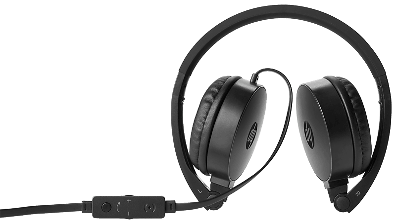 HP H2800 Black Headset (J8F10AA) - Shop 