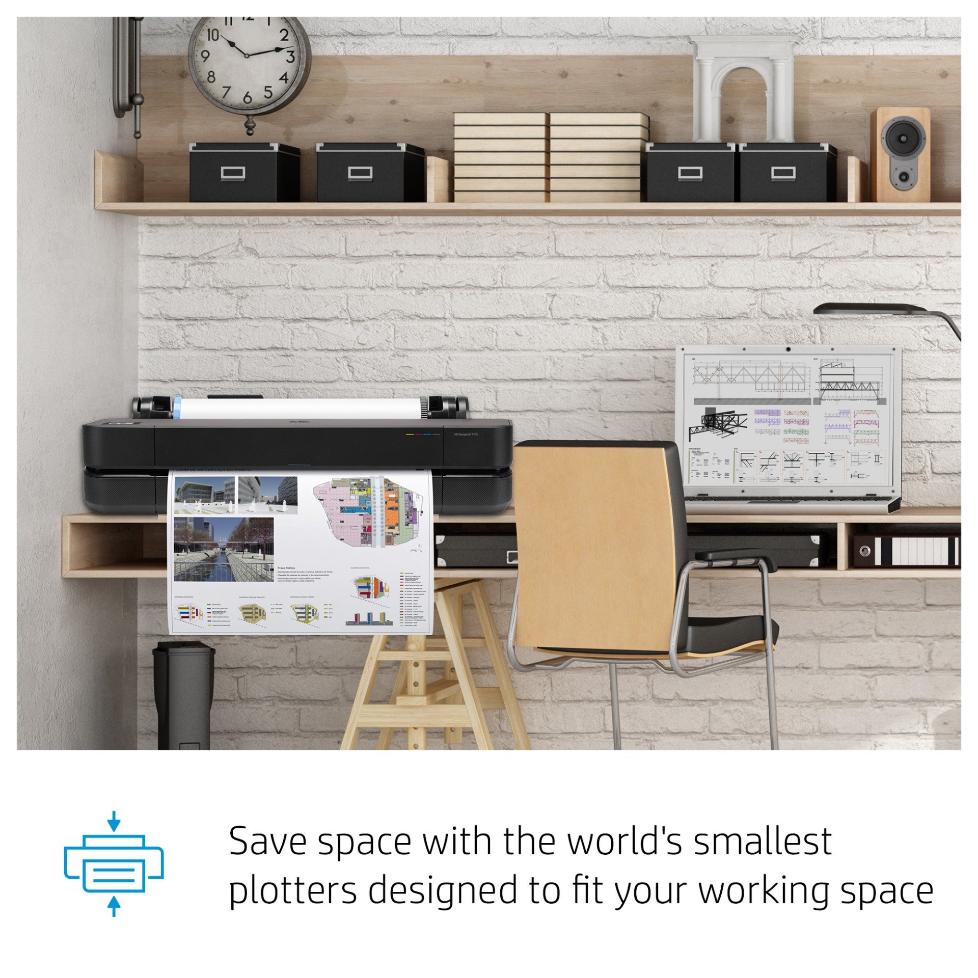 HP DesignJet T250 24-inch Compact Large Format Plotter Printer (up to A1  size) with Mobile Printing - Shop HP.com Hong Kong