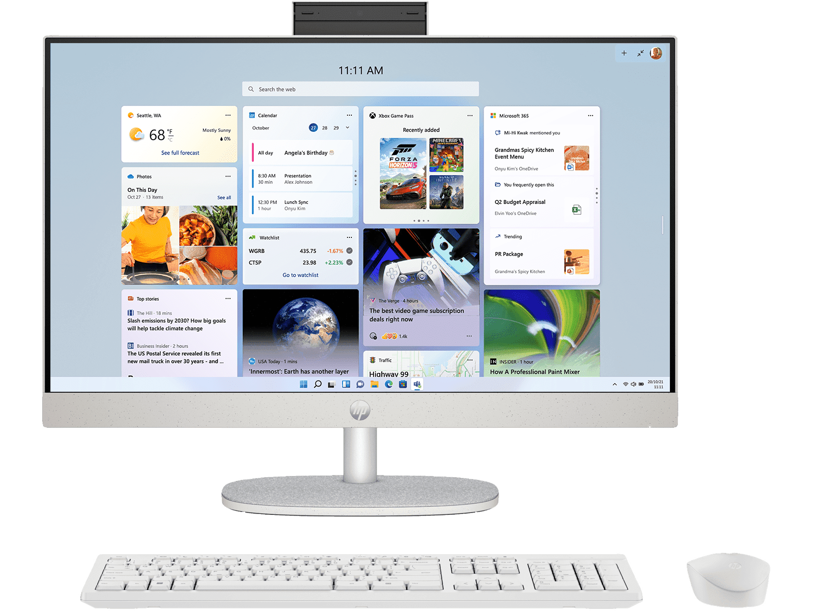 高性能 HP Slim Desktop i5/8GB/SSD&HDD/Win11 HP OmniDesk Slim Desktop PC - Black (Intel Core i5-14400