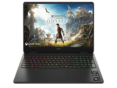 HyperX OMEN 16 inch Gaming Laptop 16-am2014TX, Black - 40.6 cm (16") - Shadow black (DE0W9PA#AB5)