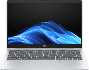 HP OmniBook 3 14 inch Next Gen AI Laptop 14-ha0006AU, Silver - 14" - Glacier silver (BQ9T7PA#AB5)
