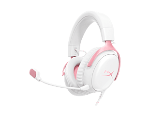 HyperX Cloud III - Gaming Headset (White/Pink) (9W1Q4AA)