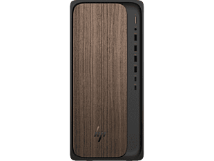 HP OmniDesk Desktop AI PC M03-0002hk - Without Screen - Dark wood, jack black chassis (B82SXPA#AB5)