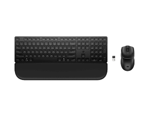 HP Multi-Device Dual-Mode Mouse and Keyboard Combo with Palm Rest 585C (BD5F3AA#UUF)