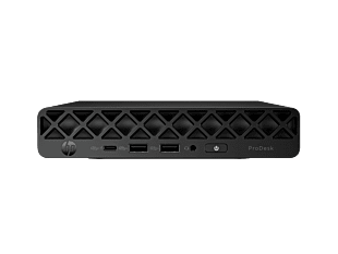 HP ProDesk 4 Mini G1i Desktop AI PC - Without Screen - Black (BT5V6PT#AB5)