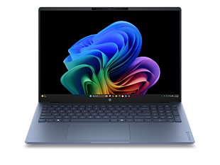 HP OmniBook 5 16 inch Next Gen AI Laptop 16-bm0050TU, Blue - 40.6 cm (16") - Starlit blue (D8CV5PA#AB5)