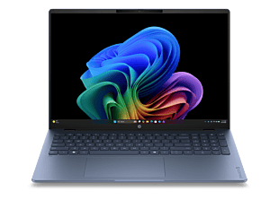 HP OmniBook 5 16 inch Next Gen AI Laptop 16-bm0051TU, Blue - 40.6 cm (16") - Starlit blue (D8CV6PA#AB5)