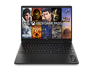 HyperX OMEN 15 inch Gaming Laptop 15-ga0053TX, Black - 38.9 cm (15.3") - Shadow black (D9HL6PA#AB5)