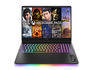 HyperX OMEN MAX 16 inch Gaming Laptop 16-ah1086TX, Black - 40.6 cm (16") - Shadow black aluminum (E06LQPA#AB5)