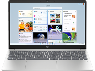 HP 15.6 inch Laptop 15-fd1235TU, Silver - 15.6" - Natural silver aluminum cover, natural silver base and keyboard frame (BJ1T9PA#AB5)