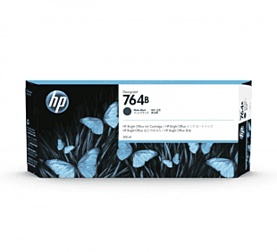 HP 764B 300-ml Matte Black DesignJet Ink Cartridge (3WX40A)