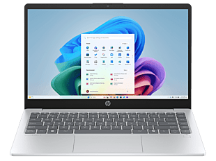 HP OmniBook 3 14 inch Next Gen AI Laptop 14-ha0006AU, Silver - 14" - Glacier silver (BQ9T7PA#AB5)