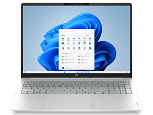 HP OmniBook 3 16 inch Laptop 16-by0115AU, Silver - 40.6 cm (16") - Glacier silver cover and keyboard frame, glacier gray base (E61FSPA#AB5)