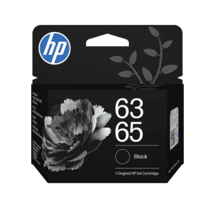 HP 63/65 Black Original Ink Cartridge (B7RT3AA)