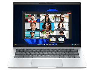 HP EliteBook 8 G1i 14 inch AI Laptop, Silver - 14" - Glacier silver (C27HKPT#AB5)