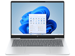 HP OmniBook 7 14 inch AI Laptop 14-fr0021TU, Silver - 14" - Glacier silver (BS7P5PA#AB5)