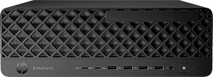 HP EliteDesk 8 SFF G1i Desktop AI PC - Without Screen - Black (BT6C8PT#AB5) - Right facing