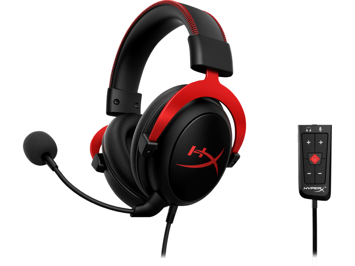 HyperX Cloud II — 電競耳機（黑-紅） (4P5M0AA) - 店鋪HP.com 香港