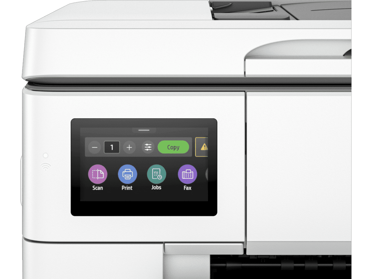 HP OfficeJet Pro 9730 Wide Format All-in-One Printer includes 5