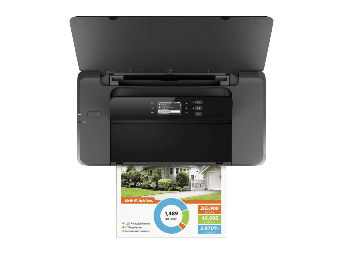 その他 HP OfficeJet 200 Mobile Printer Amazon.com: HP OfficeJet 200 Wireless Mobile Printer - Black