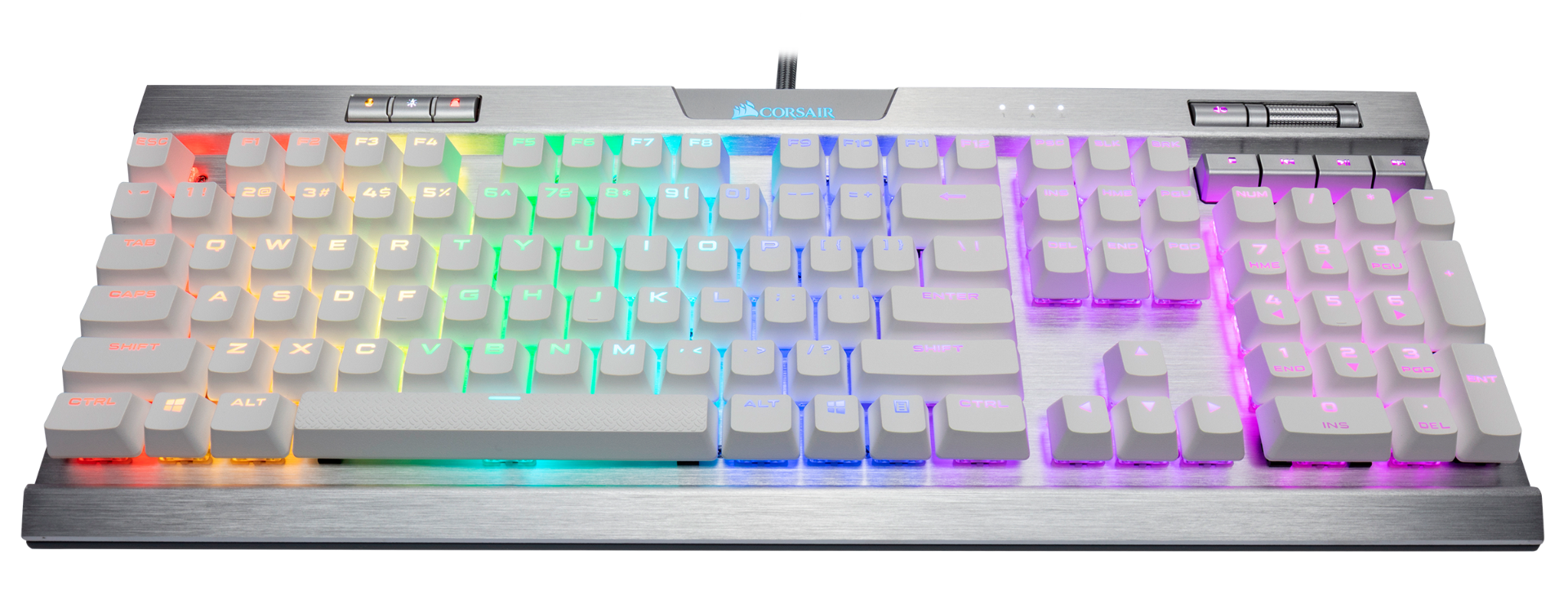 corsair K70 Mk2 gaming keyboard (CO-KB-K70_RGB-SIL-MK2_SE) - Shop
