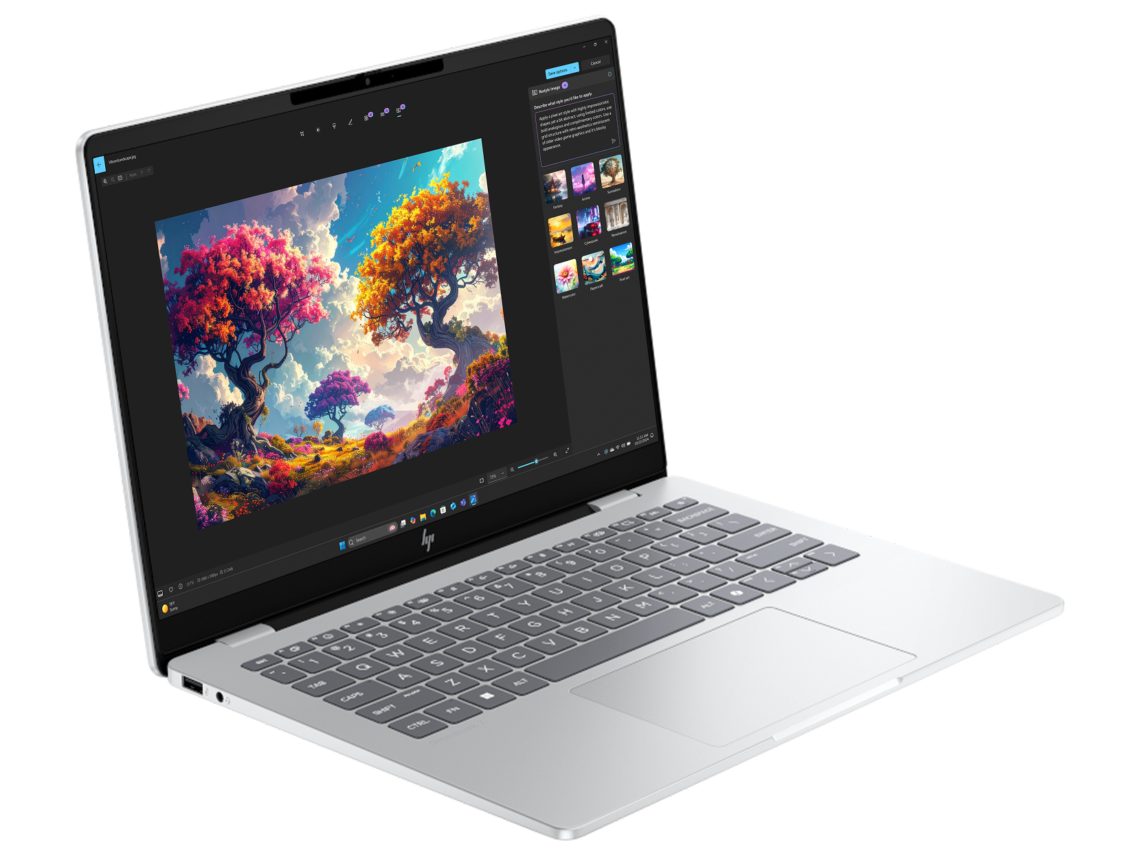 HP OmniBook 7 14 吋AI 筆記簿型電腦14-fr0021TU, 銀色- 14