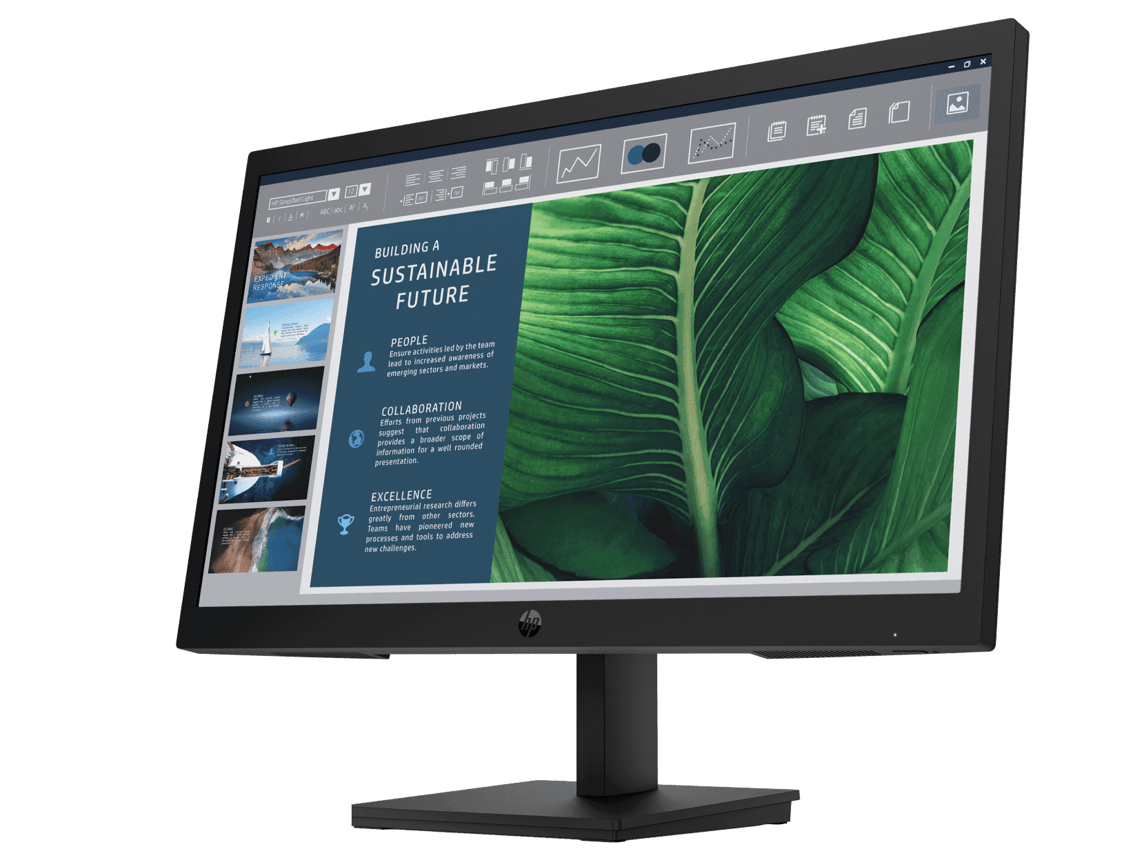 【新品未使用】HP 322pv Monitor HP Series 3 Pro 21.45 inch FHD Monitor - 322pv