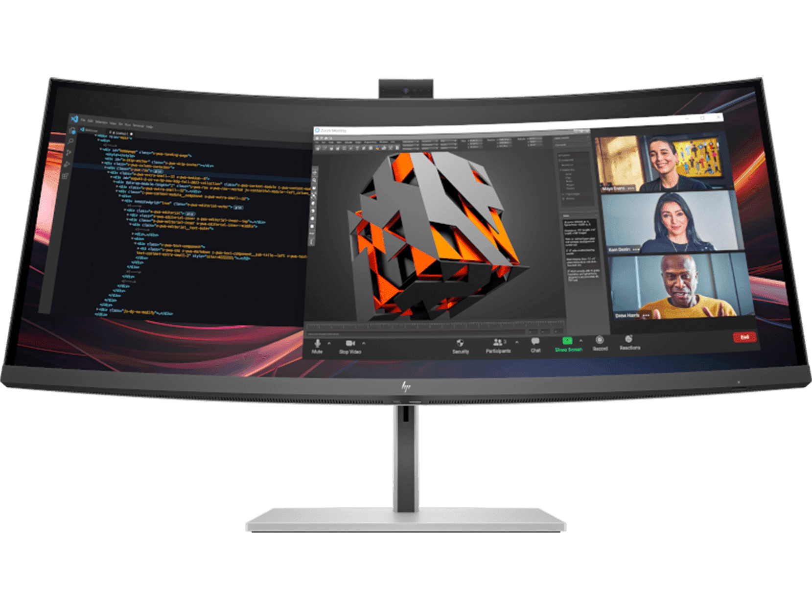 HP Series 7 Pro 34 inch WQHD Conferencing Monitor - 734pm - 34