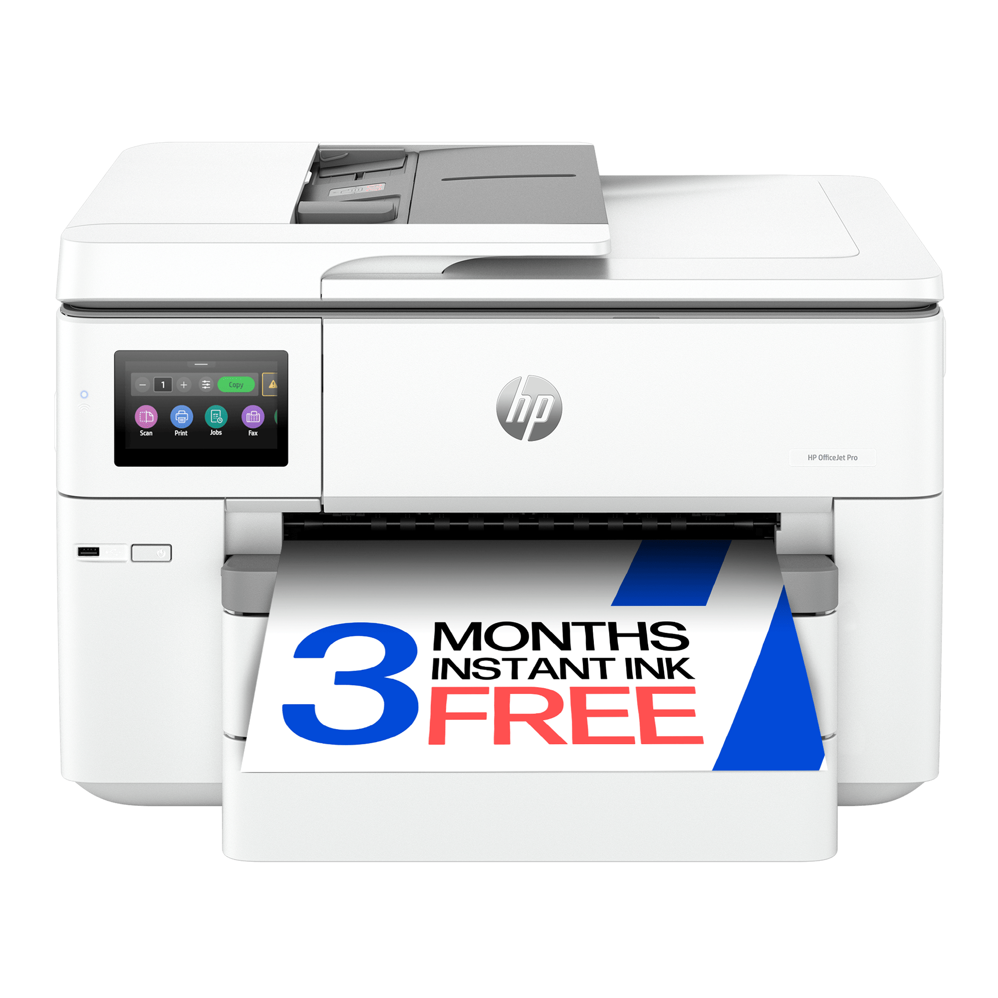HP OfficeJet Pro 9730 Wide Format All-in-One Printer includes 5