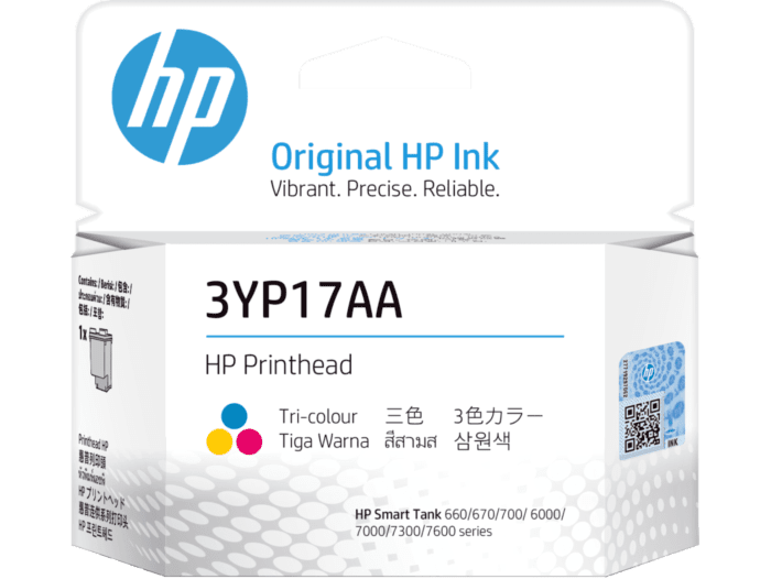 HP 3YP17AE Tri-Color Printhead (3YP17AA)
