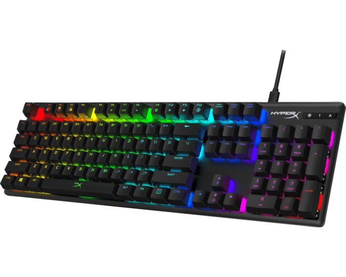 HyperX Alloy Origins — 機械電競鍵盤— HX 水藍色（美式佈局