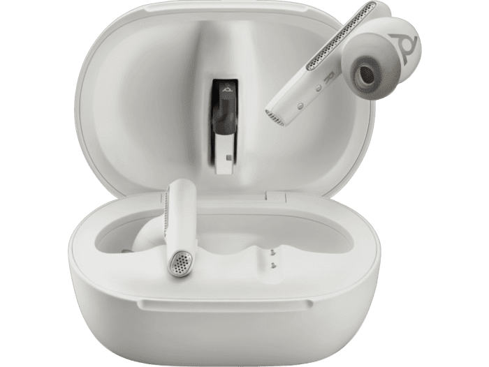 Poly Voyager Free 60+ UC M White Sand Earbuds +BT700 USB-C
