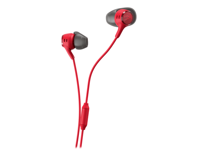 HyperX Cloud Earbuds III Red (BN7S0AA) - Center facing