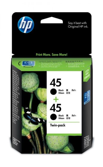 4 Pack HP 45 Ink Cartridge Color Copier 145 150 155 160 170 180 190 210 260 270