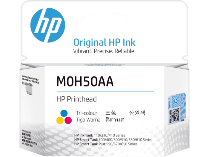 HP M0H50A Tri-color Replacement GT Printhead (M0H50AA)