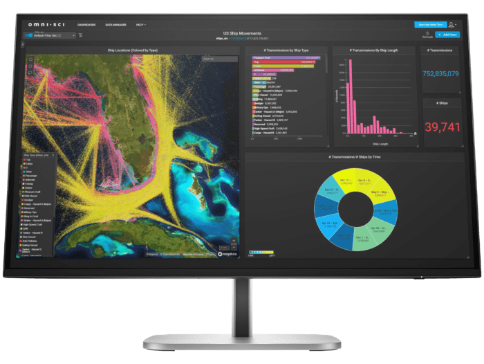 HP Series 5 Pro 27 inch QHD USB-C Monitor - 527pu - 27" (9E0G5AA#AB4)