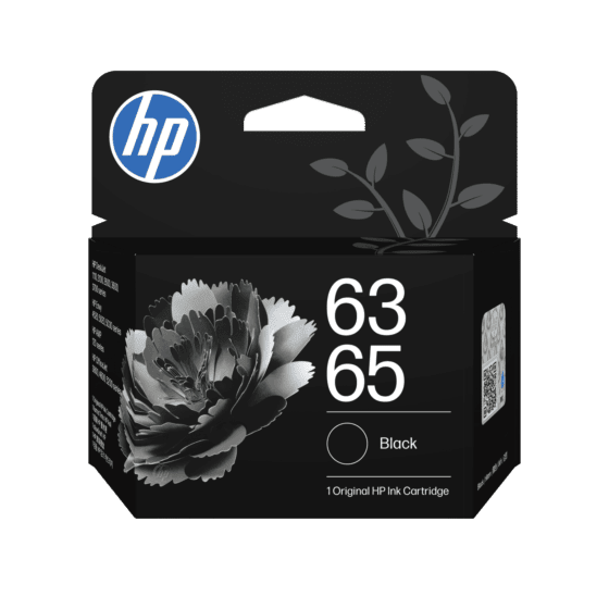 HP 63/65 Black Original Ink Cartridge (B7RT3AA)