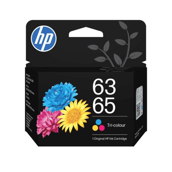 HP 63/65 Tri-color Original Ink Cartridge (B7RT2AA)