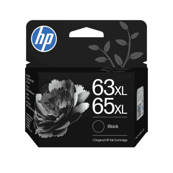 HP 63XL/65XL High Yield Black Original Ink Cartridge (B7RT5AA)