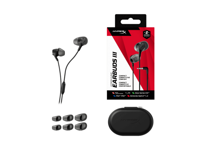 HyperX Cloud Earbuds III Black (BN7R9AA) - Shop HP.com Hong Kong