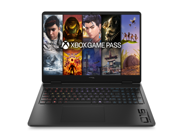 HyperX OMEN 16 inch Gaming Laptop 16-am2014TX, Black - 40.6 cm (16") - Shadow black (DE0W9PA#AB5)