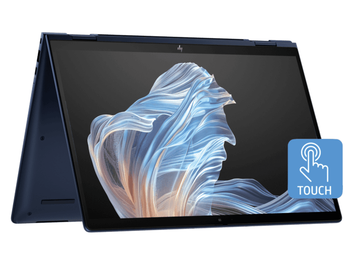 HP EliteBook X Flip G1i 14 inch Next Gen AI Laptop, Blue - 14" - Blue (CJ6P9PT#AB5)