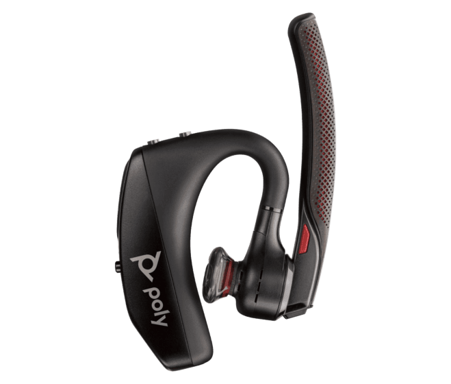 POLY VOYAGER 5200 UC + おまけ Poly Voyager 5200 Wireless Headset - Noise-Canceling Comfort