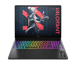 HP OMEN MAX 16 inch Gaming Laptop 16-ah0017TX, Black - 16" - Shadow black aluminum in cover and base, light bar, RGB in keyboard frame, black chrome logo (BH7T3PA#AB5)