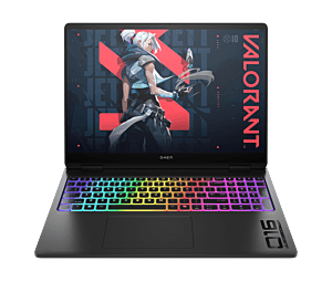 HP OMEN MAX 16 inch Gaming Laptop 16-ah0122TX, Black - 16" - Shadow black aluminum in cover and base, light bar, RGB in keyboard frame, black chrome logo (BH7T6PA#AB5)