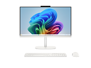 HP OmniStudio 24 inch All-in-One Next Gen AI Desktop PC 24-cy0003hk - 23.8" - Cotton white (D62BZPA#AB5)