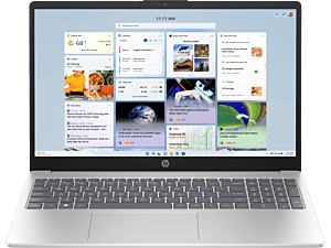 HP Laptop 15.6 inch 15-fd0566TU, Silver - 15.6" - Natural silver (BK6E4PA#AB5)