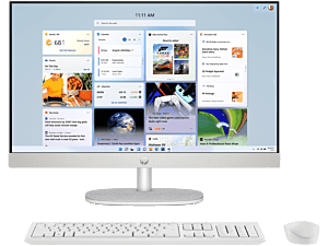 HP All-in-One 24-cr1000hk PC - 23.8" - Shell white (9Y8Q5PA#AB5)