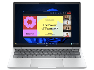 HP EliteBook 8 G1i 13 inch AI Laptop, Silver - 13.3" - Silver (C20G8PT#AB5)